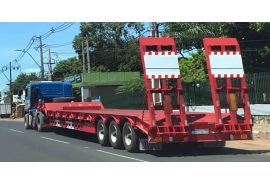 Lowbed trailer feedback from Uruguay customer