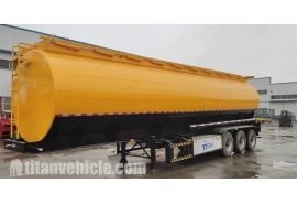 Tri Axle 50000L Fuel Tanker Trailer Will be send to Congo