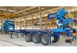 40Ft Side Loader Trailer will be sent to Tanzania