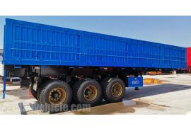 3 Axle Dropside Side Tipper Trailer will be sent to Burkina Faso