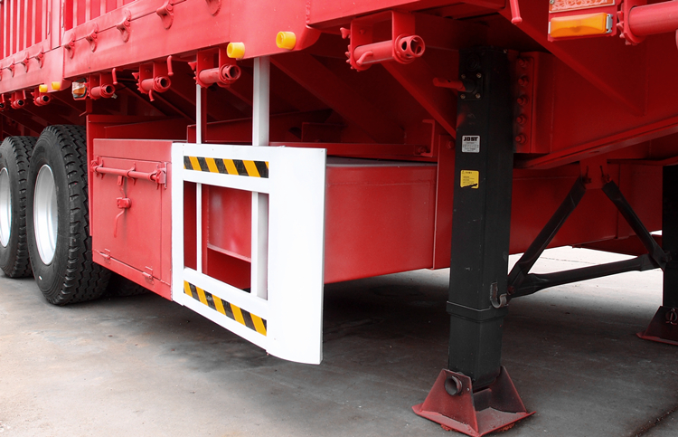 sidewall semi trailer protection device