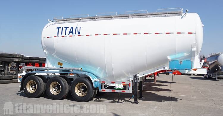 3 Axle Bulk Cement Tanker Trailer For Sale