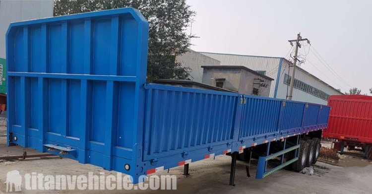 3 Axle Side Wall Semi Trailer For Sale 