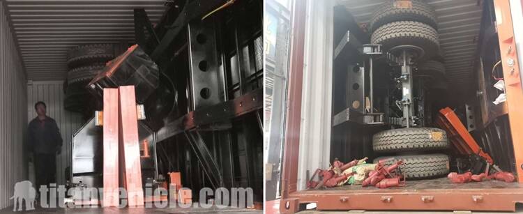 Package of Container Trailer Price For Sale