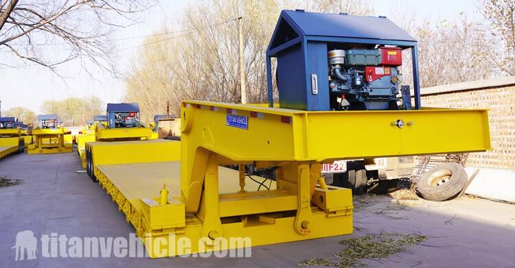 3 Axle Removable Gooseneck Trailer for Sale Price Manufacturer