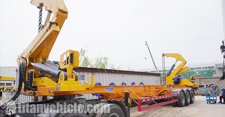 40 Ton Side Lifter Trailer for Sale In Cote d'Ivoire