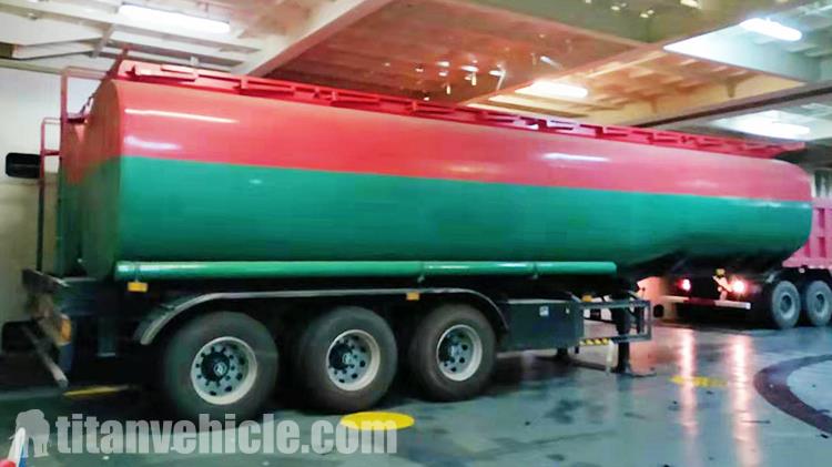 3 Axle Fuel Tanker Truck Trailer Manufacturer