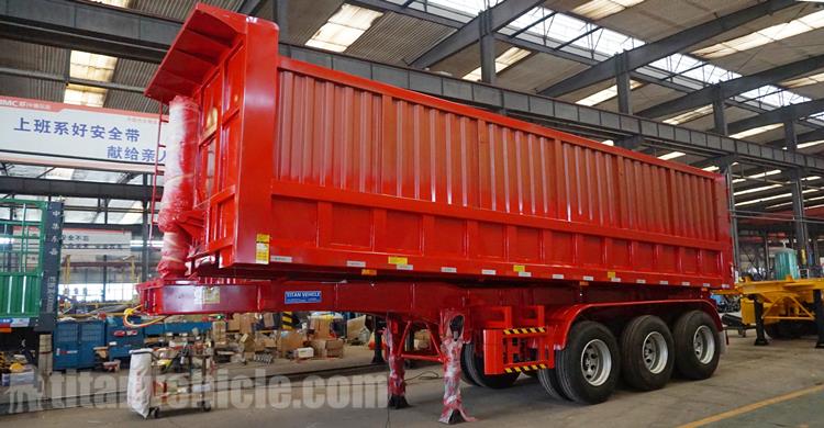 40 Ton Tipper Semi Trailer for Sale Price Manufacturer