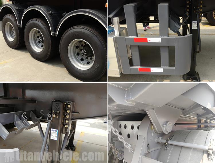 Details of Tri Axle Tipper Semi Trailer Manufacturer