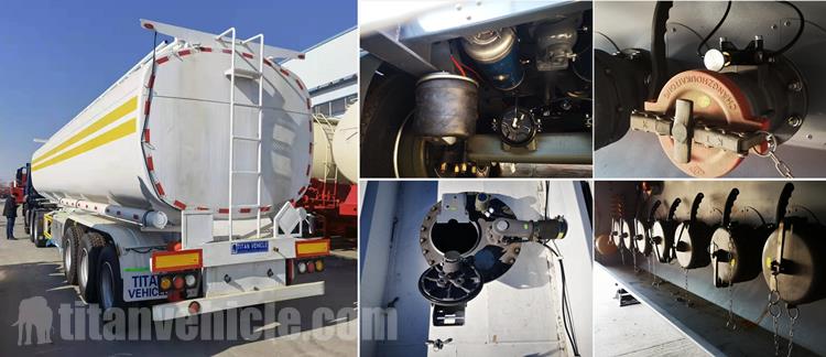 Details of 45200 Liters Oil Tanker Trailer for Sale Near Me