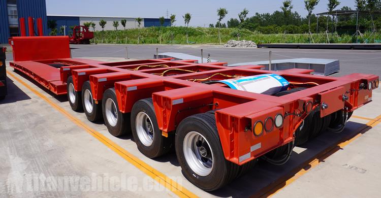 5 Line 10 Axle Extendable Semi Trailer for Sale In Nigeria