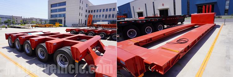 5 Line 10 Axle Extendable Semi Trailer for Sale In Nigeria