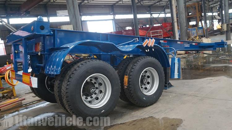 2 Axle 20Ft Container Trailer for Sale in Burkina Faso