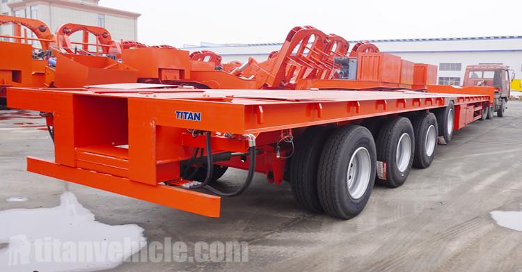 4 Axle 58 M Extendable Wind Blade Trailer for Sale In Kazakhstan