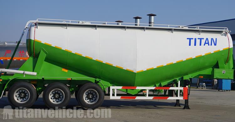 Tri Axle 50 CBM Dry Bulk Trailer for Sale In Burkina Faso