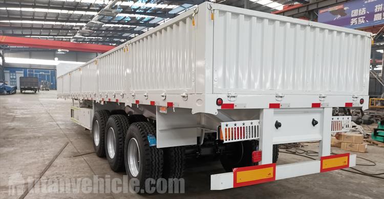 Tri Axle Drop Side Trailer for Sale In Cote d'Ivoire