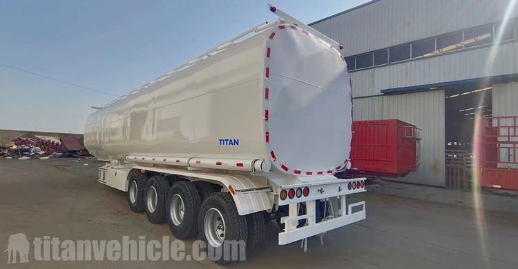 4 Axle 60000 Liters Fuel Tanker Trailer for Sale In Mozambique