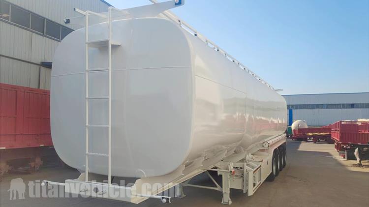 4 Axle 60000 Liters Fuel Tanker Trailer for Sale In Mozambique