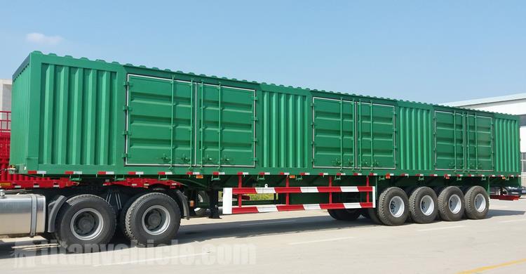 4 Axle Dry Van Trailer for Sale In Nigeria Lagos