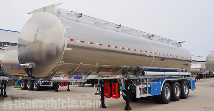 42000 Litres Aluminum Tanker Trailer for Sale In Zimbabwe