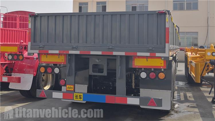 60 Ton Side Wall Semi Trailer for Sale In Kenya - TITAN VEHICLE