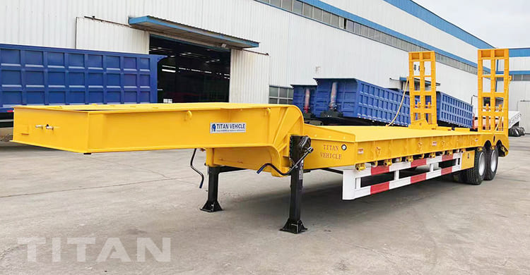 40 Ton 2 Axle Low Loader Trailer for Sale in Philippines