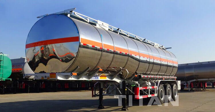 3 Axle 45000 Liters Diesel Tanker Trailer for Sale in Guinea