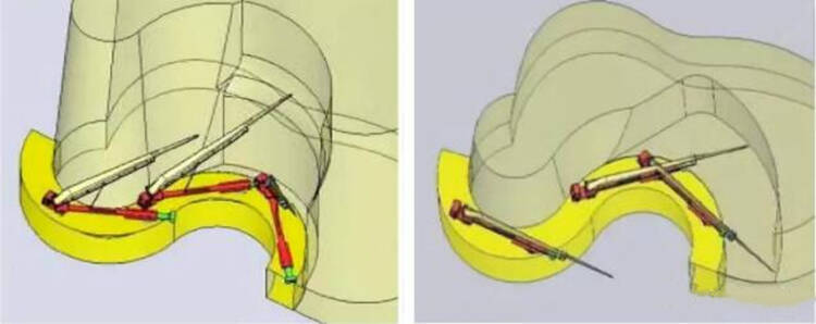 wind blade transport adaptor VS telescopic extendable trailers