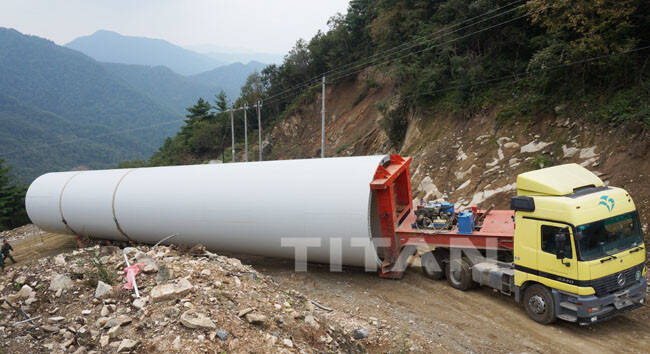 Tower Section Semi Trailer